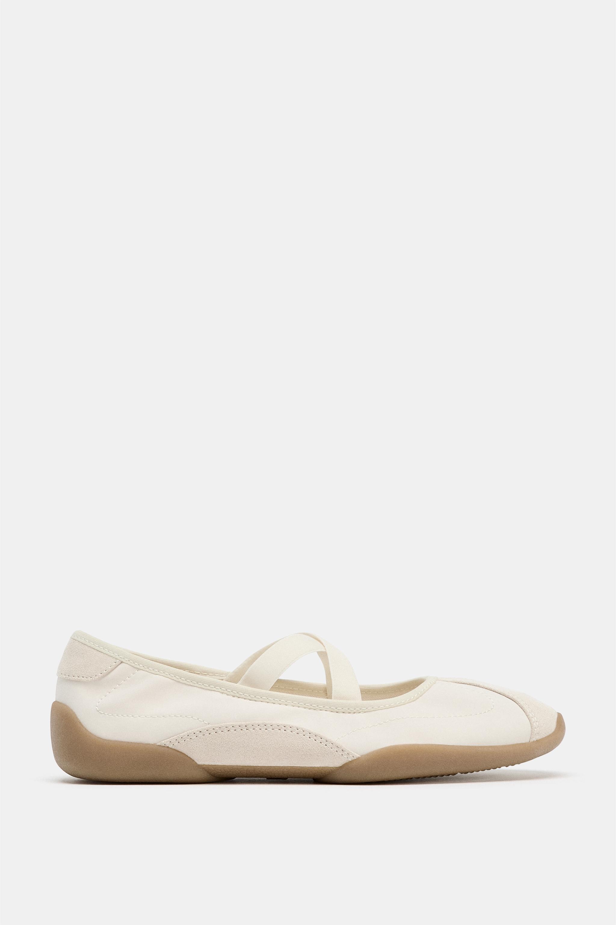 BALLERINES SPORT À BRIDES ÉLASTIQUES